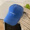 Embroidered Letter Gathering  Baseball Cap Adjustable Unisex Hat For Adults