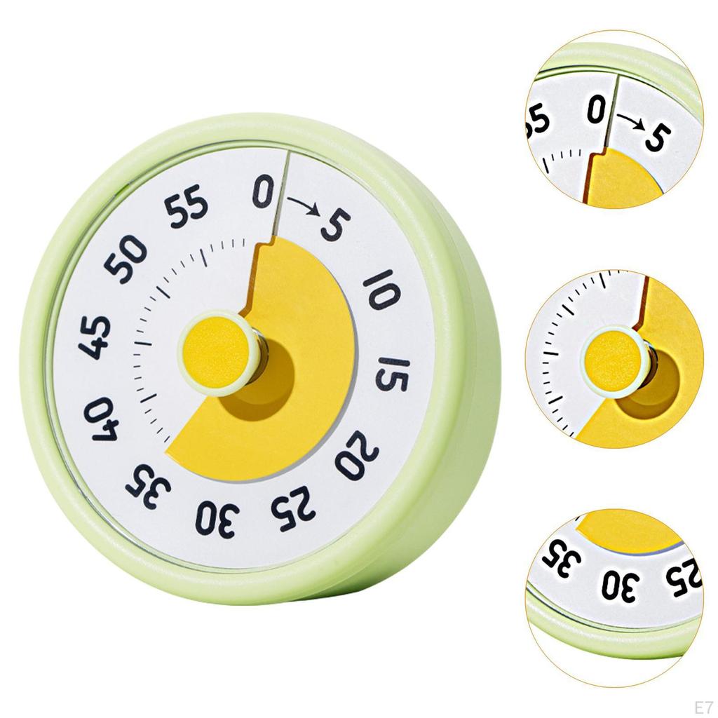 Visual Timer Baking Alarm Clock, Sound Cooker, with Ring Bell Memory, Count The Clock for