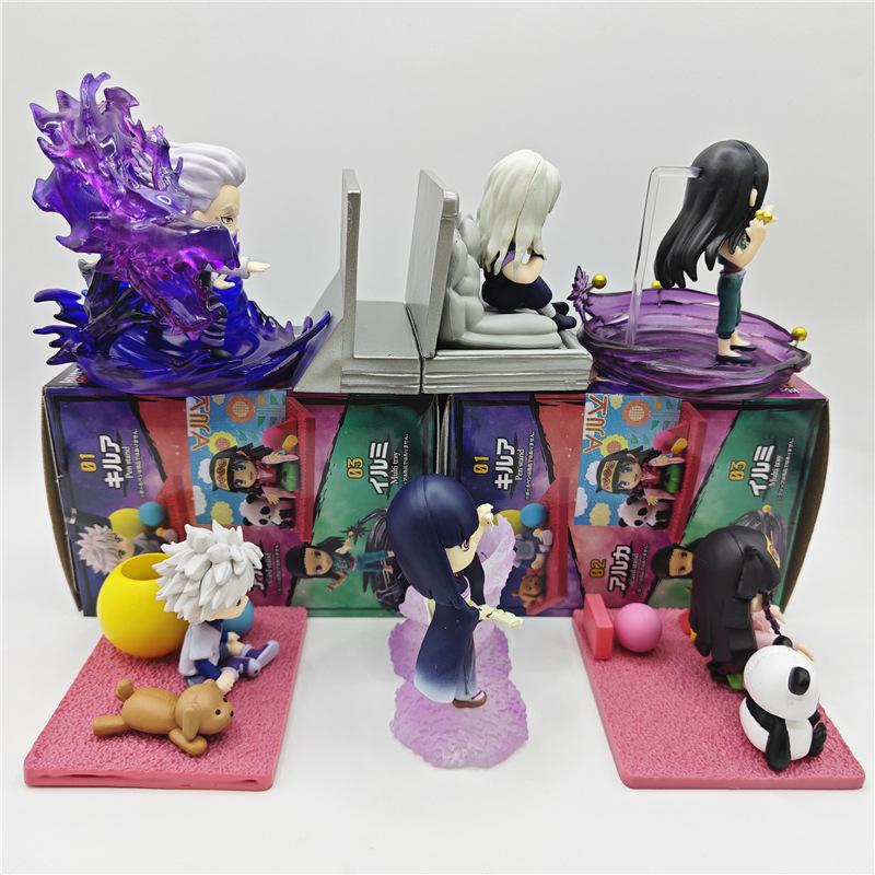 Hunters Killua Zoldyck Figures Toy Model Ornaments Room Decorations Table