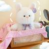 Soft Rabbit Plush Toys PP Cotton Rabbit Stuffed Toy White Rabbit Plush Doll  Kids Gifts