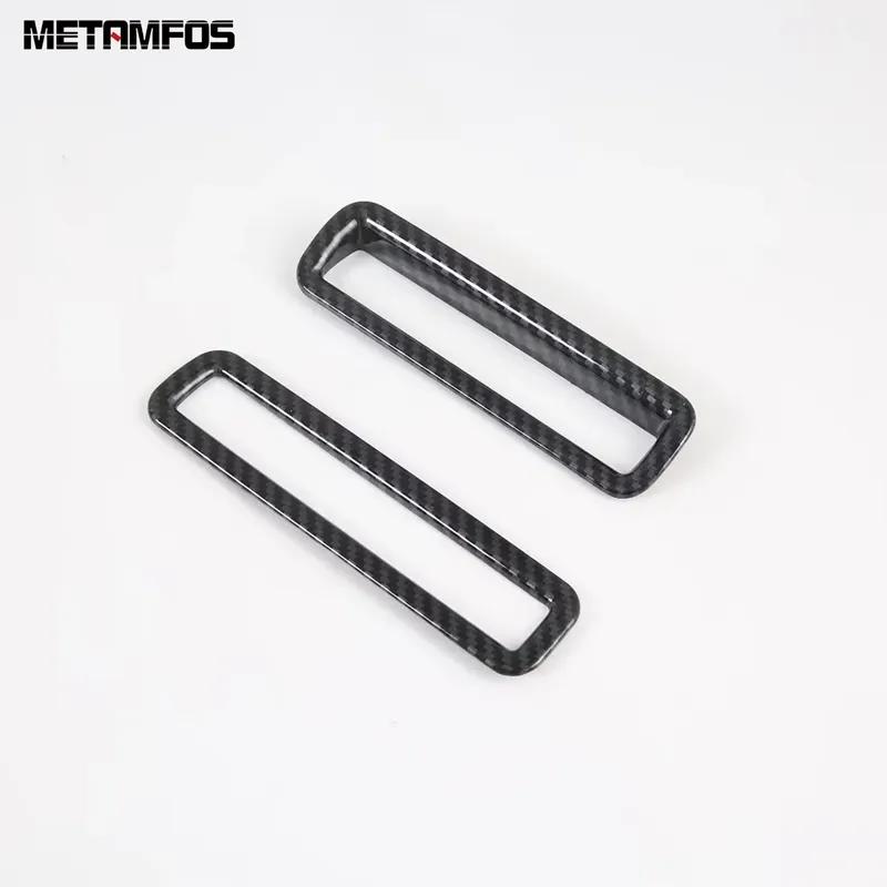 Interior Accessories For Nissan Qashqai J12 -2024 2025 Carbon Fiber Head Light Lamp Adjust Switch Cover Trim Car Styling