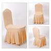 1PC Elastic Stretch Seat Slipcover Wedding Supplies Chair Cover Party Decor Removable Washable