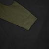 Men's Corduroy Color Block Stand Collar Hoodie - Casual Long Sleeve Top for Spring and Autumn