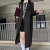 Women's Chic Long Trench Coat - British Style High-End Spring 2025