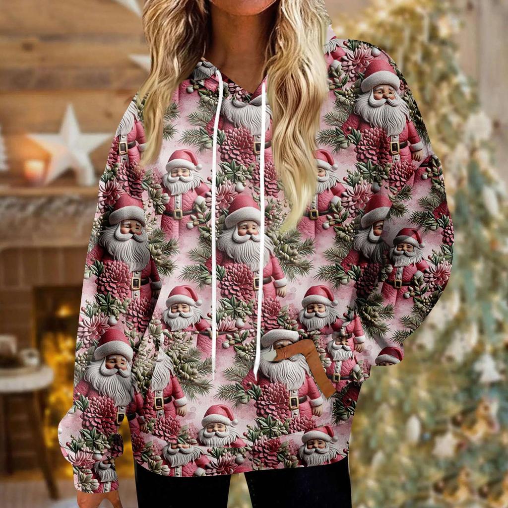 Hoodies For Women Oversized Winter Plush Cute Sweatshirts Pullover Trendy Fall Winter Clothes