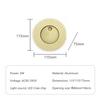 Embedded LED Wall Lamp, 360 Degree Rotation, Adjustable Angle, Hidden Recessed, Bedside Light, Folding Switch, Aisle Stair Sconc