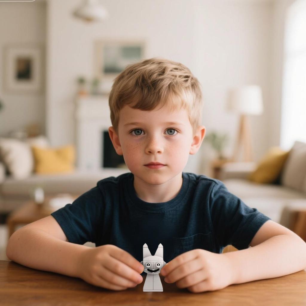 Anime Peripheral Building Block Toy Model, A Toy Gift For Boys - Standing Animals, Animal Series