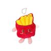 Creative Squeaky Hamburger, Fries & Chicken Leg Keychain Accessories – Street Stall Doll Machine Gifts