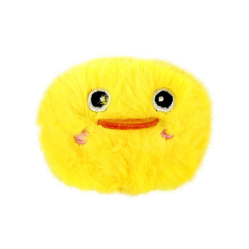 Haustier Bellender Ball Plüsch Sound Spielzeug Cartoon Tier Lustige Katze Ball Kratzfest und Bissfest Katze Selbstbefriedigung Stressabbau Spielzeug