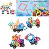 Magnetic Building Blocks Set For Boys With Colorful Dinosaur Theme Educational Toy