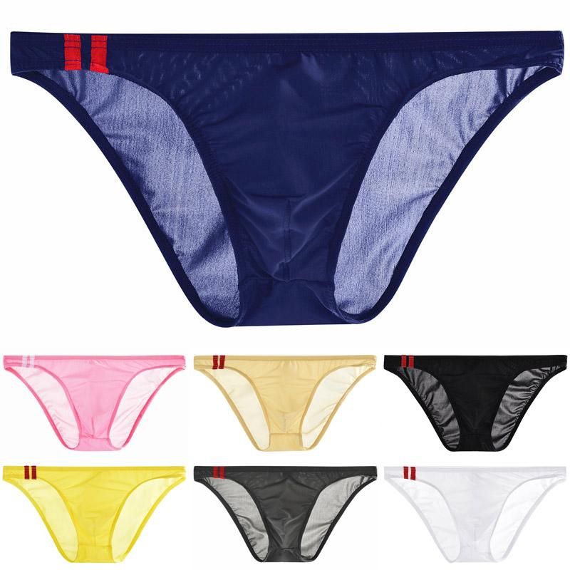 Low Rise Briefs Underwear Solid Bulge Pouch Plus Size Men Male Underpants