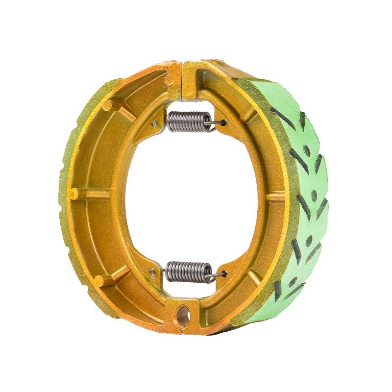 1Pair Electric Vehicle Front Rear Brake Pads Expandable Drum Brake Pad Electric Scooter Front Wheel Drum Brakes Replacement Part