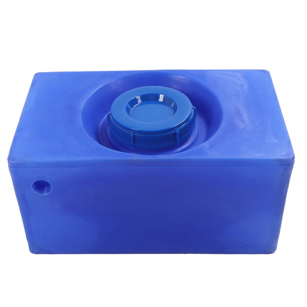 9 Gallon RV Water Tank 19.88x11.81x9.84in Blue LLDPE Fresh Water Storage Tank for Trailer Camping Vehicles Boat Yacht