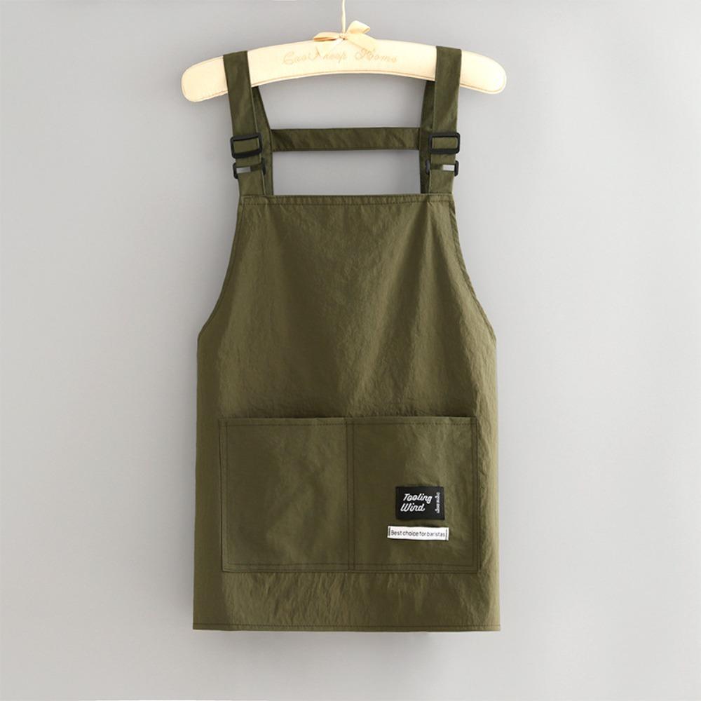New Professional Barber Apron 2 Sizes Breathable Cooking Aprons Large Pocket Waterproof Working Clothes for Hairdressing