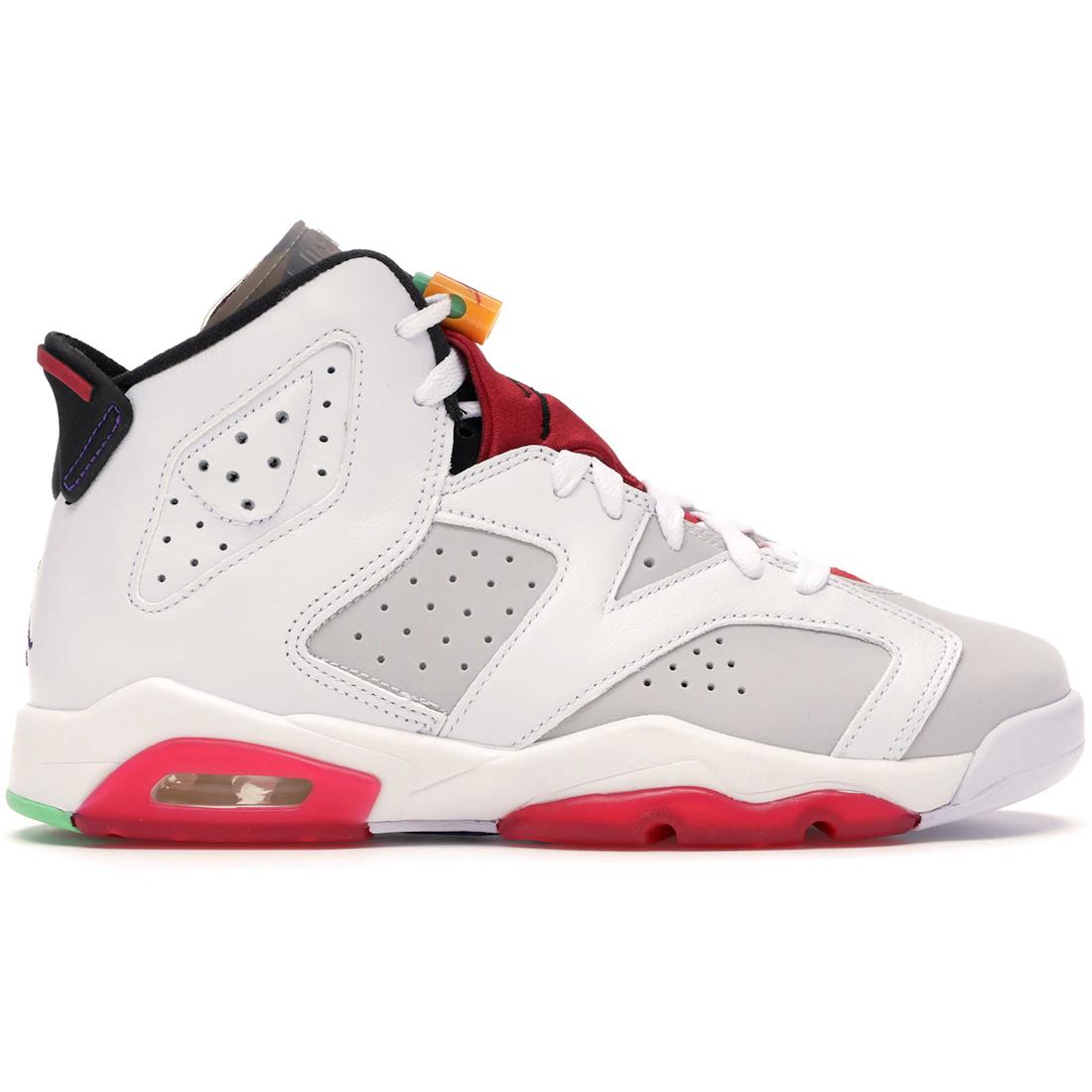 

Новые кроссовки Jordan Air Jordan 6 Retro GS для баскетбола, кожаные, удобные, противоскользящие, высокие 35.5