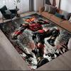 Kamen Rider Art Anti-Slip Floor Mat, Rectangular Carpet for Bedroom, Living Room, Sofa Zone & Game Space, Home Decor