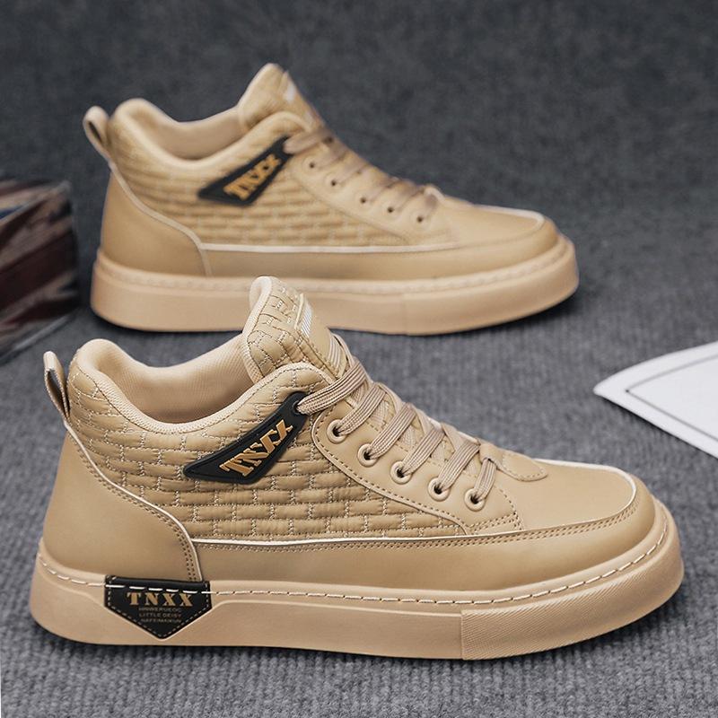 

Board shoes men s casual sports trendy shoes student youth versatile high-top men s shoes autumn 2024 men s flat shoes 44