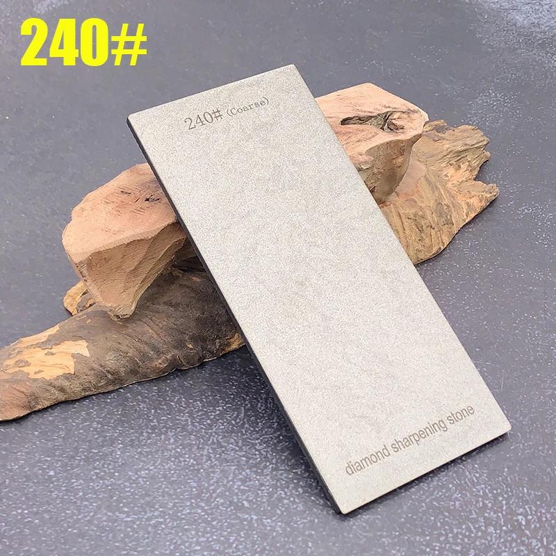 1000 1500 Girt Diamond Plate with EVA Base Professional Sharpening Stone Grinder Whetstone Knife Sharpener System Accessories