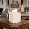 Light Luxury Square Tissue Holder Magnetic Bottom Decorative Napkin Holder Tissue Box  Living Room