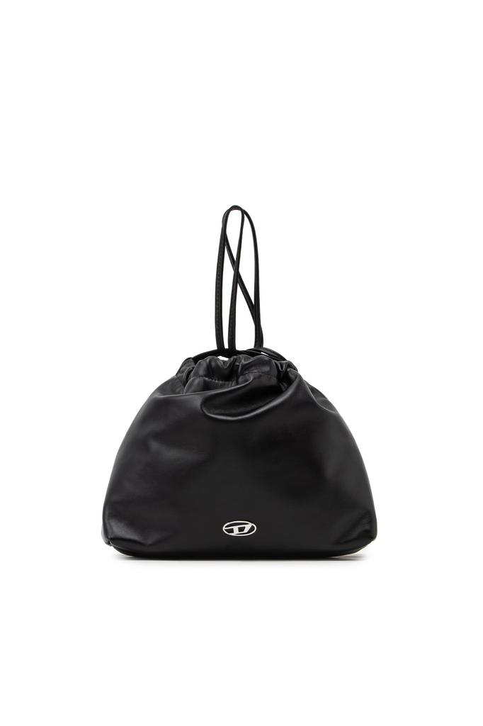 Leather Drawstring Mini Bag X10033PR227 UNI Black T8013 [Diesel] Men's CLOU-D
