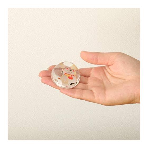 ADERIA Chopstick Rests, MedetaMono 4-Piece Set, Approx. 5.6 X 4.4 X 1.3 Cm, Made In Japan, Gift Boxed, Birthday Gift, Lucky Cat, Red Daruma, Lucky