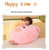 Cute Pig Bacon Plush Pillow - Sofa Backrest & Bed Cushion Doll Gift