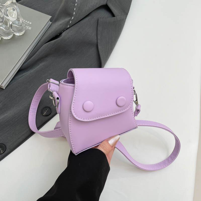 

Нишевый дизайн, мини-сумочка для помады высокой ценности, женская, 2025, новая, модная, на плечо, кроссбоди, маленькая квадратная сумка фиолетовый