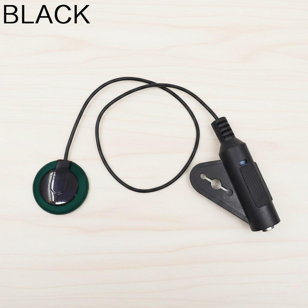 

Acoustic Electric Guitar Pickup for Ukulele Violin Professional Sound Enhancement Music Instrument Accessories чёрный