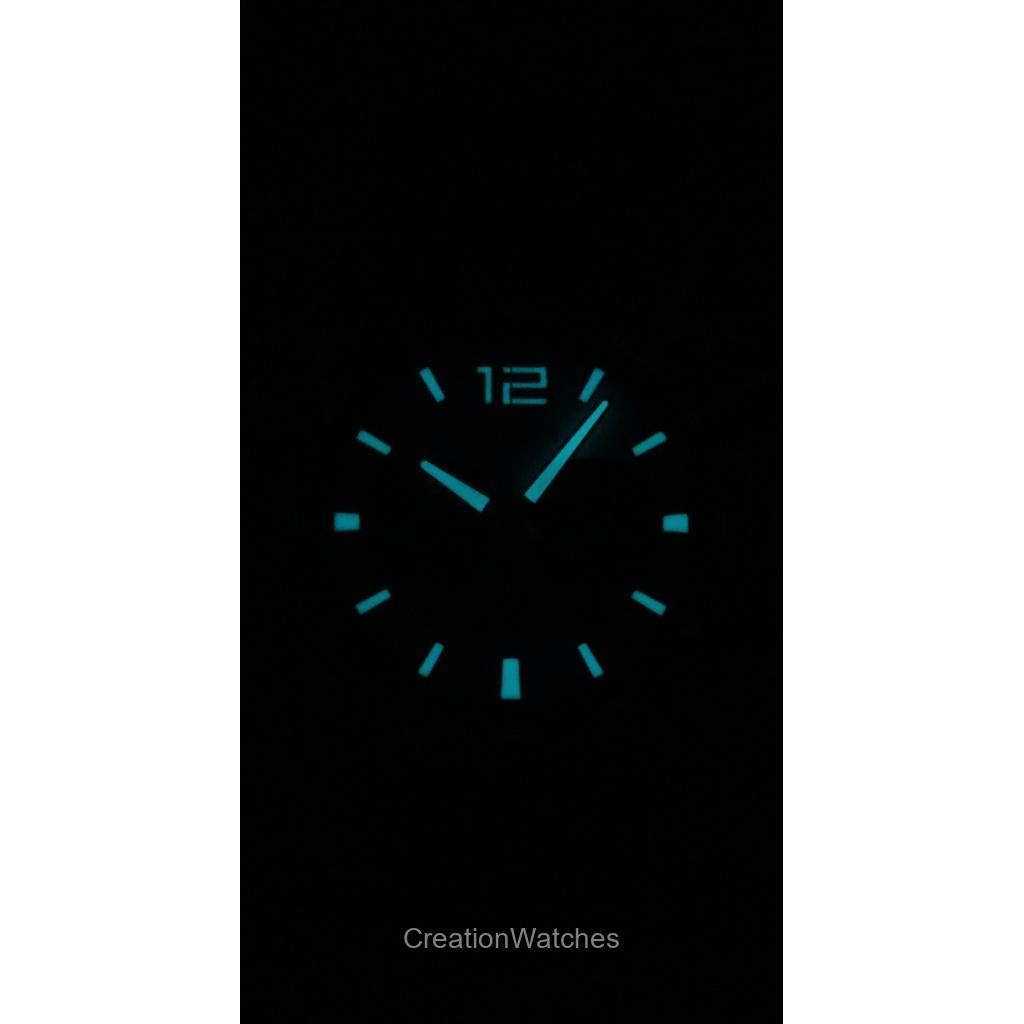 Citizen Eco-Drive Хронограф Кожаный ремешок Белый циферблат CA4640-09A 100M Мужские часы