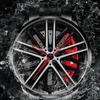 SVJ Genuine Car Wheel Hub Men's Watch Three-dimensional Brake Hollow Personality Dial Sports Car Modified Black Technology Waterproof