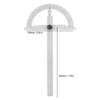 Angle Protractor 0‑180 Degree Angle Finder Carbon Steel Woodworking Ruler Measure Tool Woodworking Ruler Angle Protractor