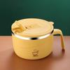 LeChu HeLi 304 Edelstahl versiegelbare Lebensmittelschüssel mit Deckel, 1200ml