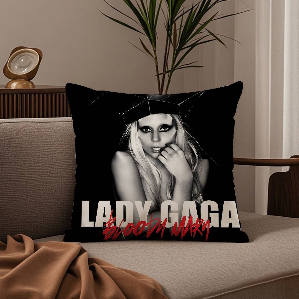 L-Lady Gaga MAYHEM Pillow Case Good Print Pillowcase Living Room Sofa Cushion Cover Bedroom Room Decor