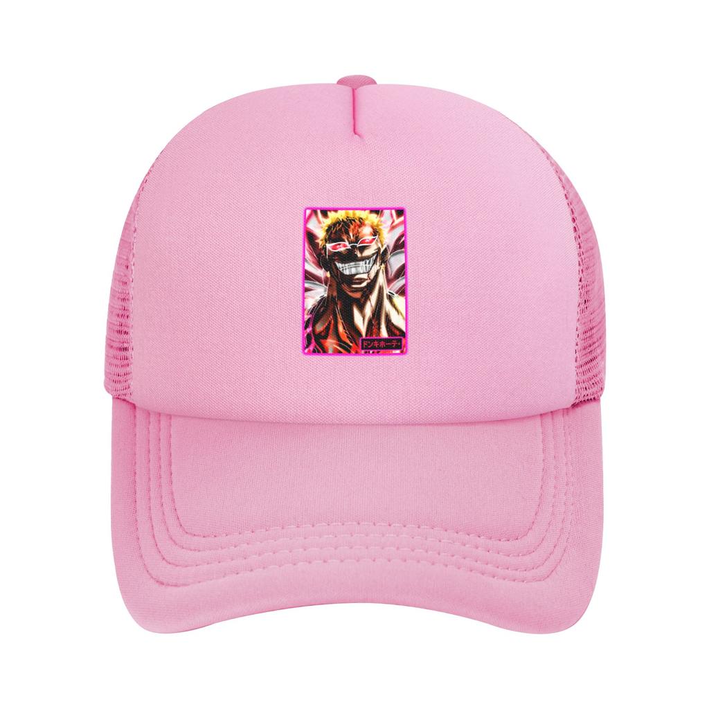 Adult Cute Tony Tony Chopper Trucker Hat Sport Mesh Baseball Caps Polyester onepieces Dad Hat Breathable Sun Hats Summer