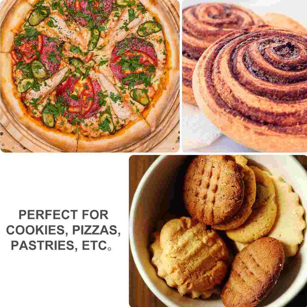 Pizzarulle i rostfritt stål, degpunkterare, köksbakverktyg, bakverkspiercerare, matlagningsprylar, hem, trädgård, kök, matsal, bar, mat