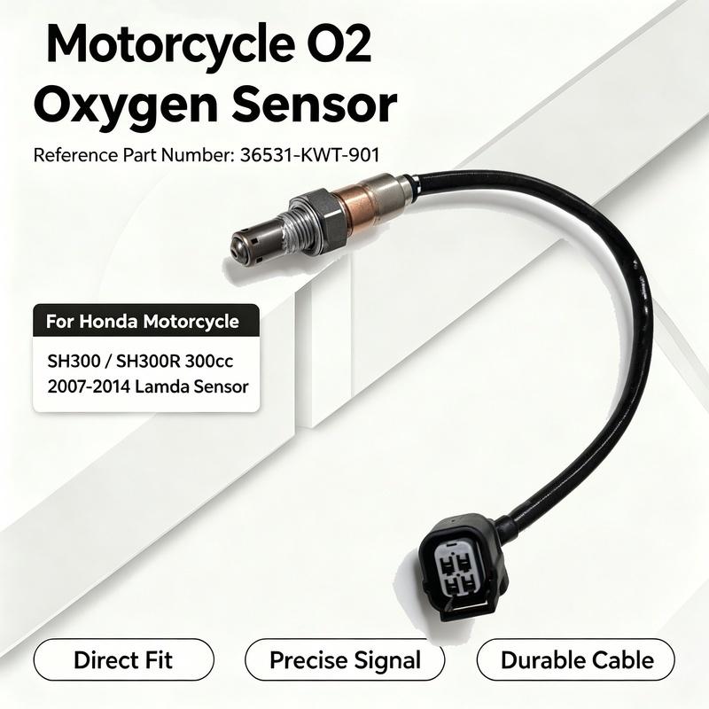 36531-KWT-901 O2 Oxygen Sensor For Honda Motorcycle SH300 SH300R 300cc 2007-2014 Lambda Sensor