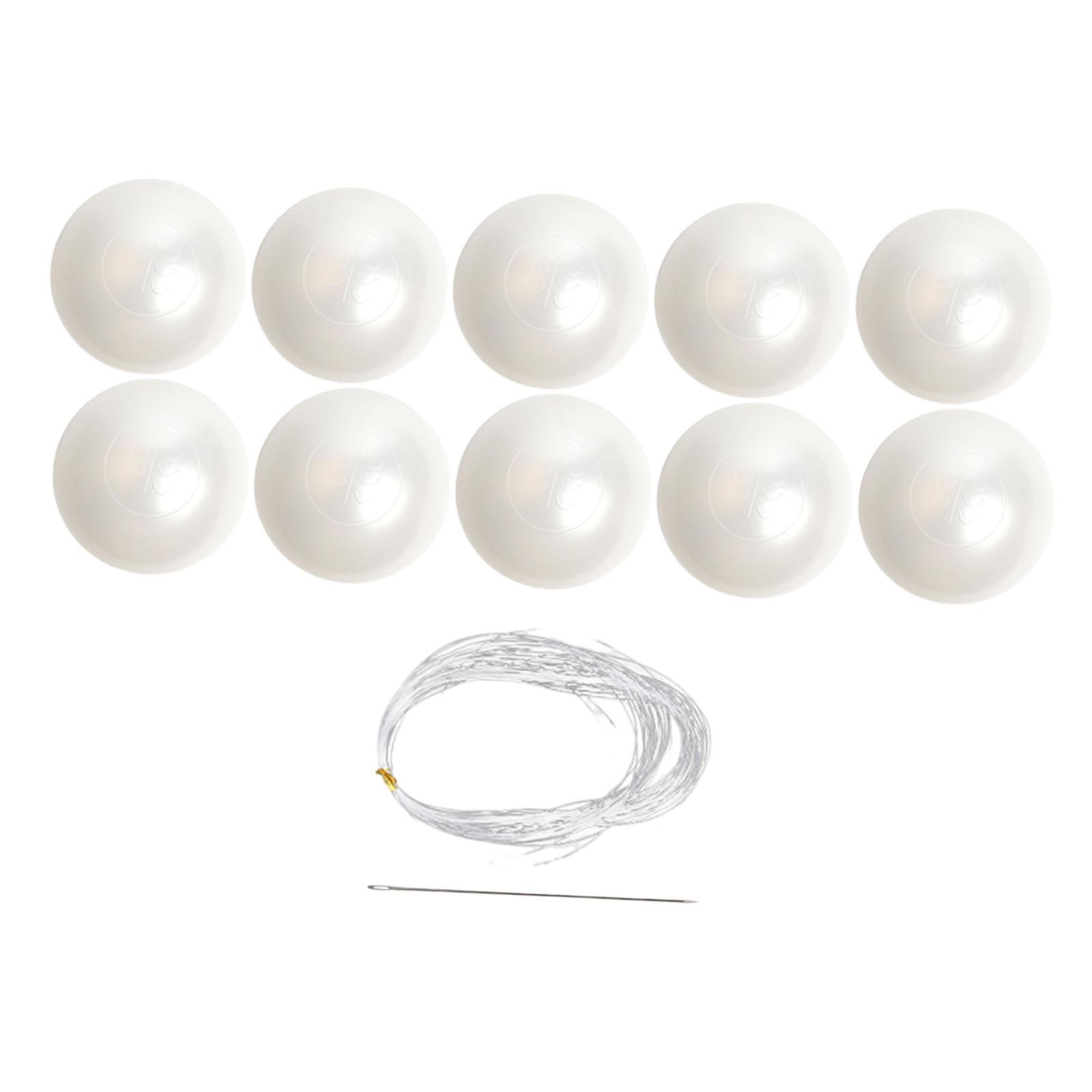 

Faux Pearl Bead String Pendant Craft Portable Hanging Decor Simulated Pearl Bead Background Decoration for Wedding Stairway Home 5.5cmx5.5cm
