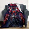 Customiz Name Personality Skibidi Toilet Blanket Soft &Warm Sofa Office Bed Travel Lunch Break Blanket, Gift Suitable All Seasons