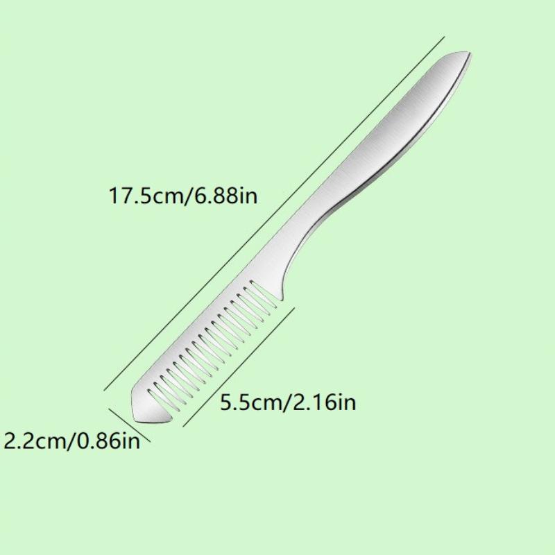 Stainless Steel Green Onion Shredder, Vegetable Slicer With Comfort Grip Multi-Functional Kitchen Tool For Onion, Carrot, Potato