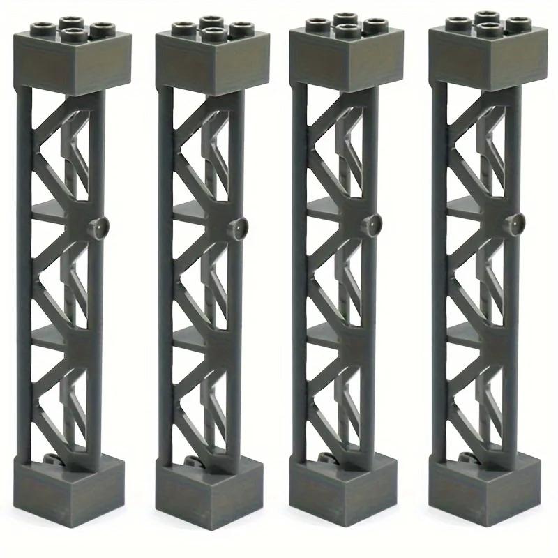 Double-Sided Baseplate 16x32 Dots Transparent Figures Clear Base Plate Building Blocks City Construction Bricks Toys