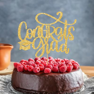Blahoželáme 2024 Promócia torta Tortu Blahoželáme Grad Cake Decor Promócie Party dekorácie potreby