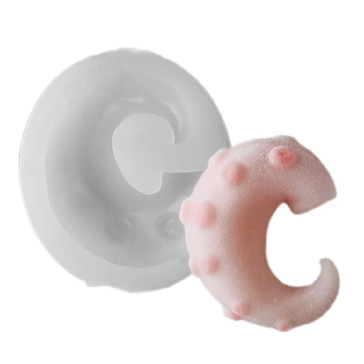 

Easy to Use Sturdy Silicone Octopus Mould Tool Candle Stand for Baking and Handmade Craft Supplies Creation Decoration S