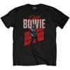 David Bowie Rotes Saxophon Offizielles Herren T-Shirt