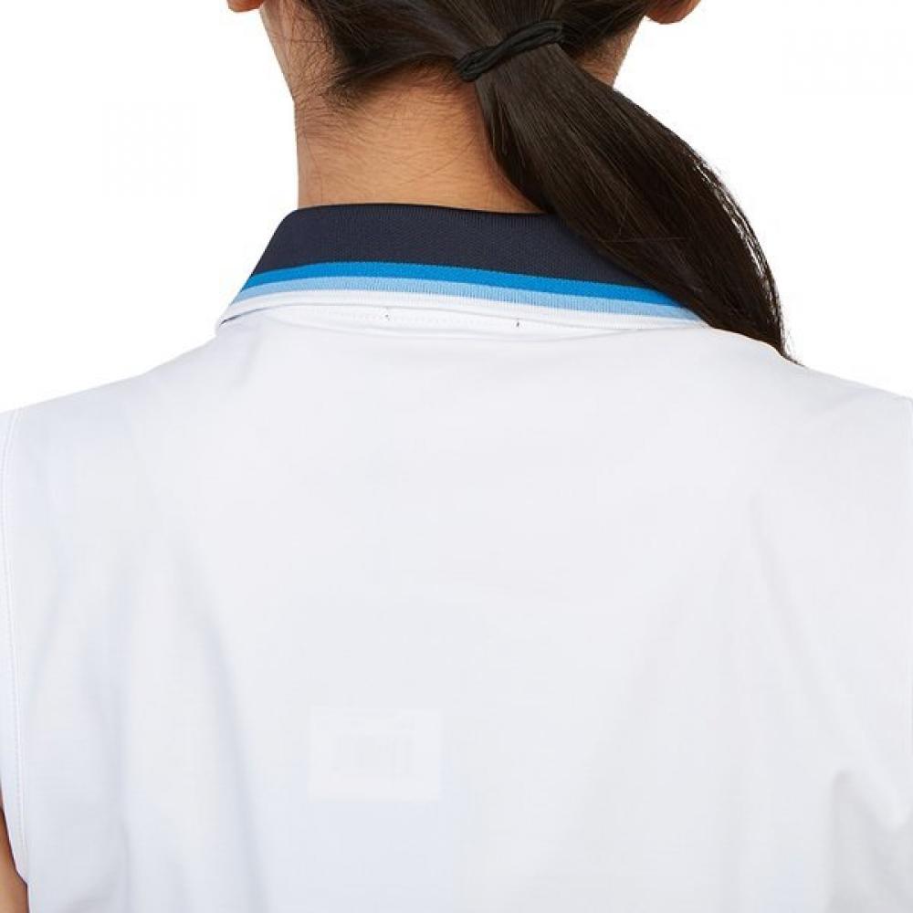 Zipore Golfwear Damen S Kragen Ärmelloses T-Shirt g4lS23k860d Sno