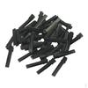 Black Metal Hair Clips 50x Alligator Hairpins Accessory