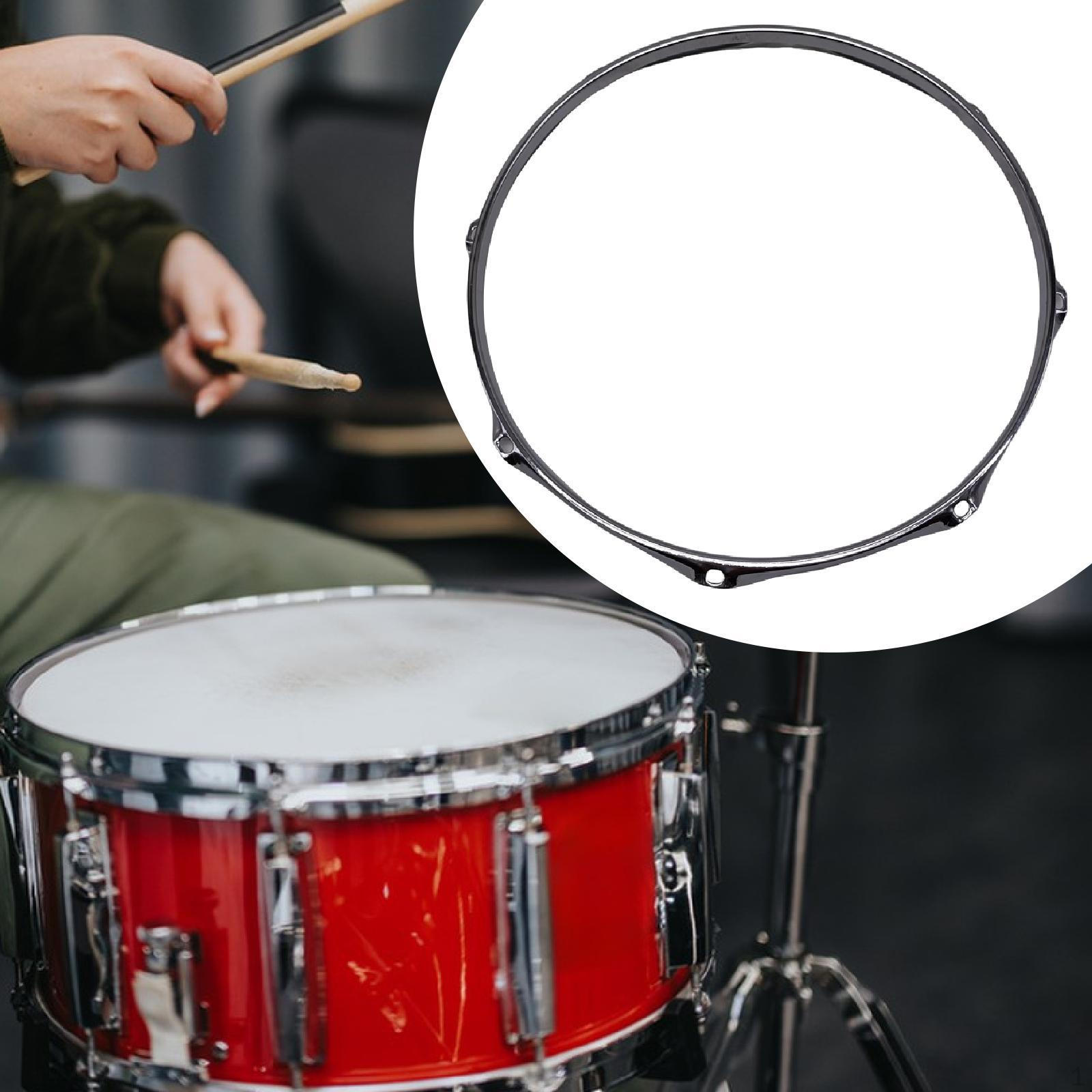 

Drum Batter Hoop Decorative Rim Percussion Instrument Part for Practicing Dia 33cm