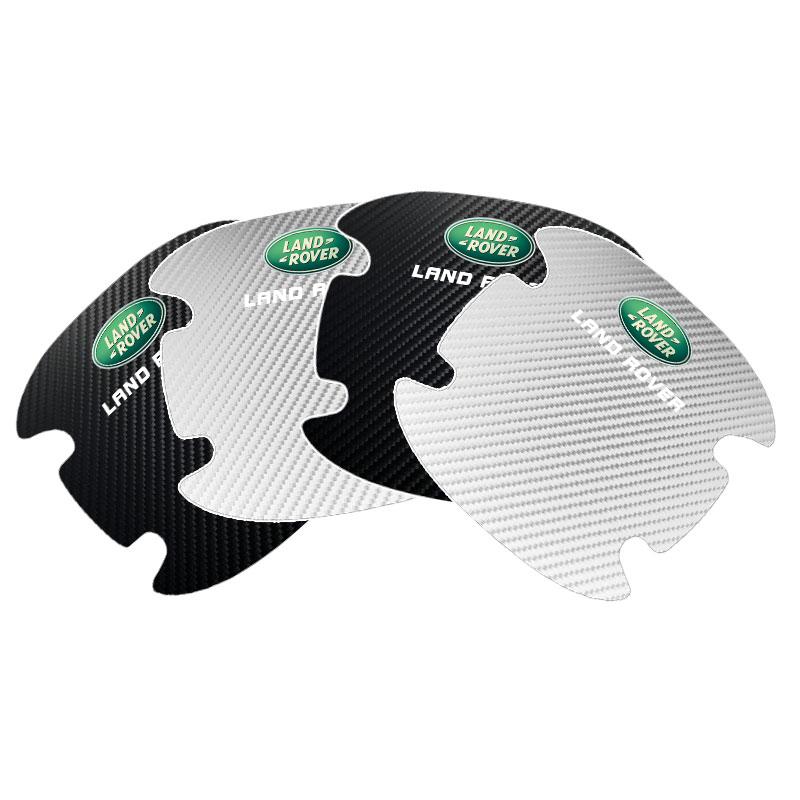 4 Stk./Satz Auto Türgriff Kratzschutz Aufkleber Kohlefaser für Land Rover Range Rover Defender Freelander Discovery 1 2 3 Evoque Rover L322 L405