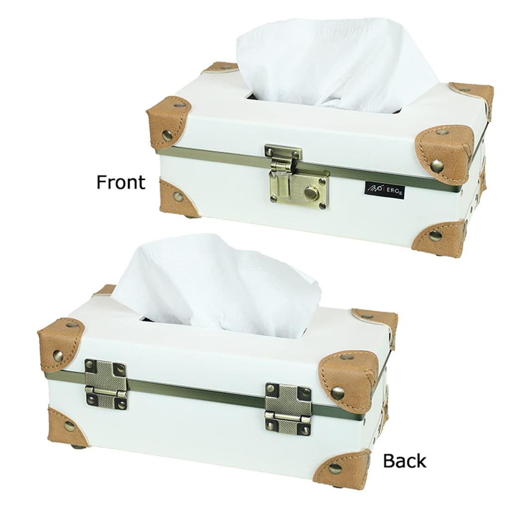 Tissue Case Tissue Box Tissue Cover Stylish Cute Box Tissue Refill Interior Gift Day [Moerg] Mother's [81-55025-10] (Black)