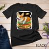 Welsh Corgi na burgeru Tričko Unisex