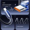120W Dual Type-C Fast Charging Cable for iPhone 16/15 Pro & Huawei - PD Compatible